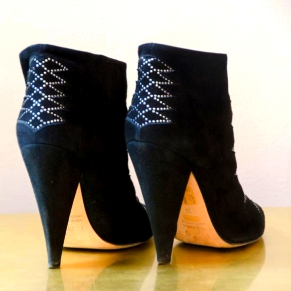 IRO studded suede booties - Picture 3 of 5